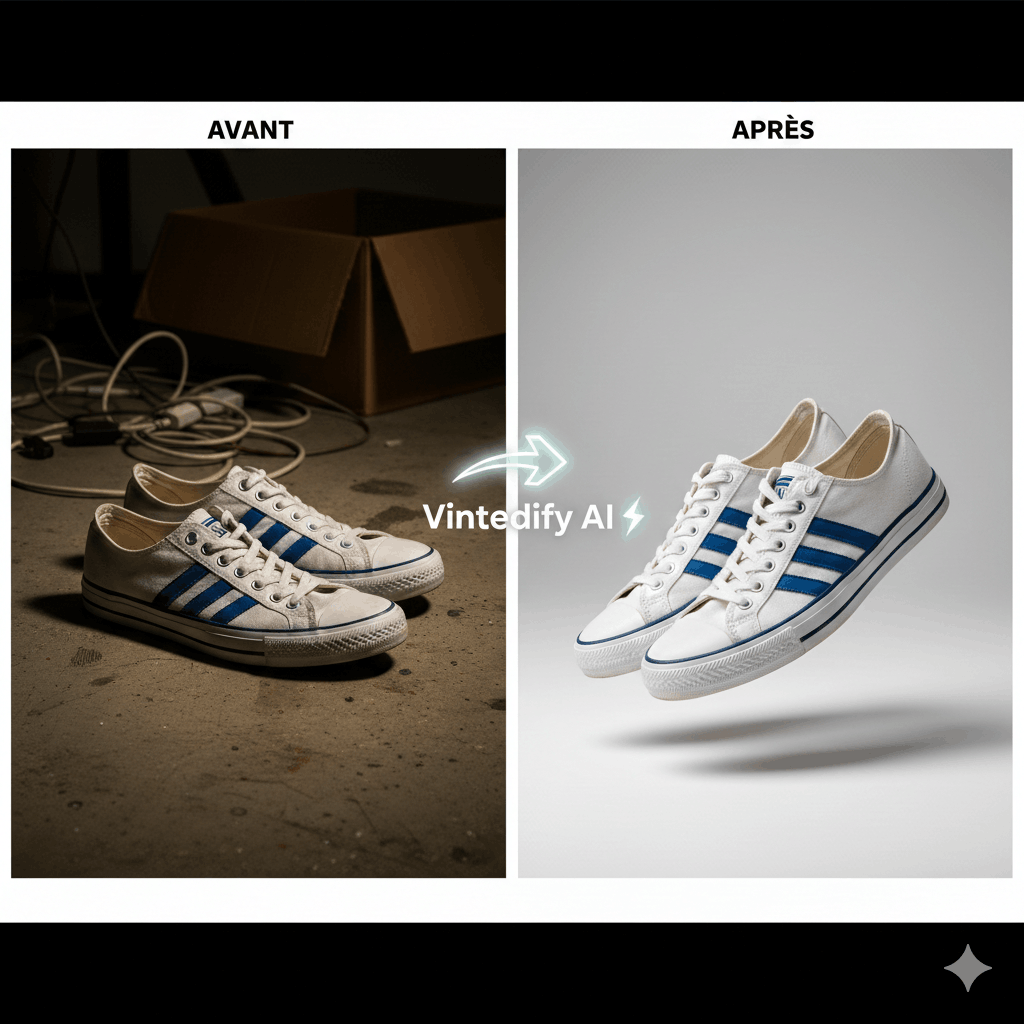 Vintedify now supports image generation for shoes